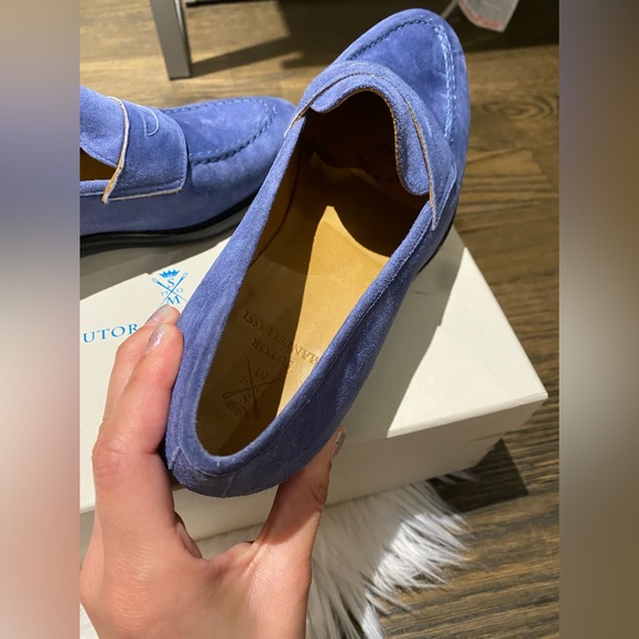 Sutor Mantellassi Suede Loafers - Picture 7 of 10